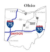 Dayton Ohio I-70 and I-75
