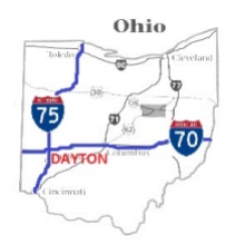 Dayton Ohio I-70 and I-75